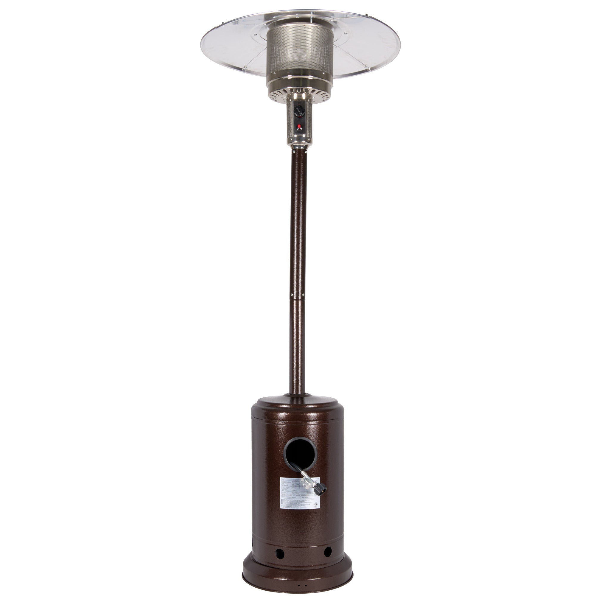 Brown Propane Standing Patio Outdoor Heater 41000 BTU