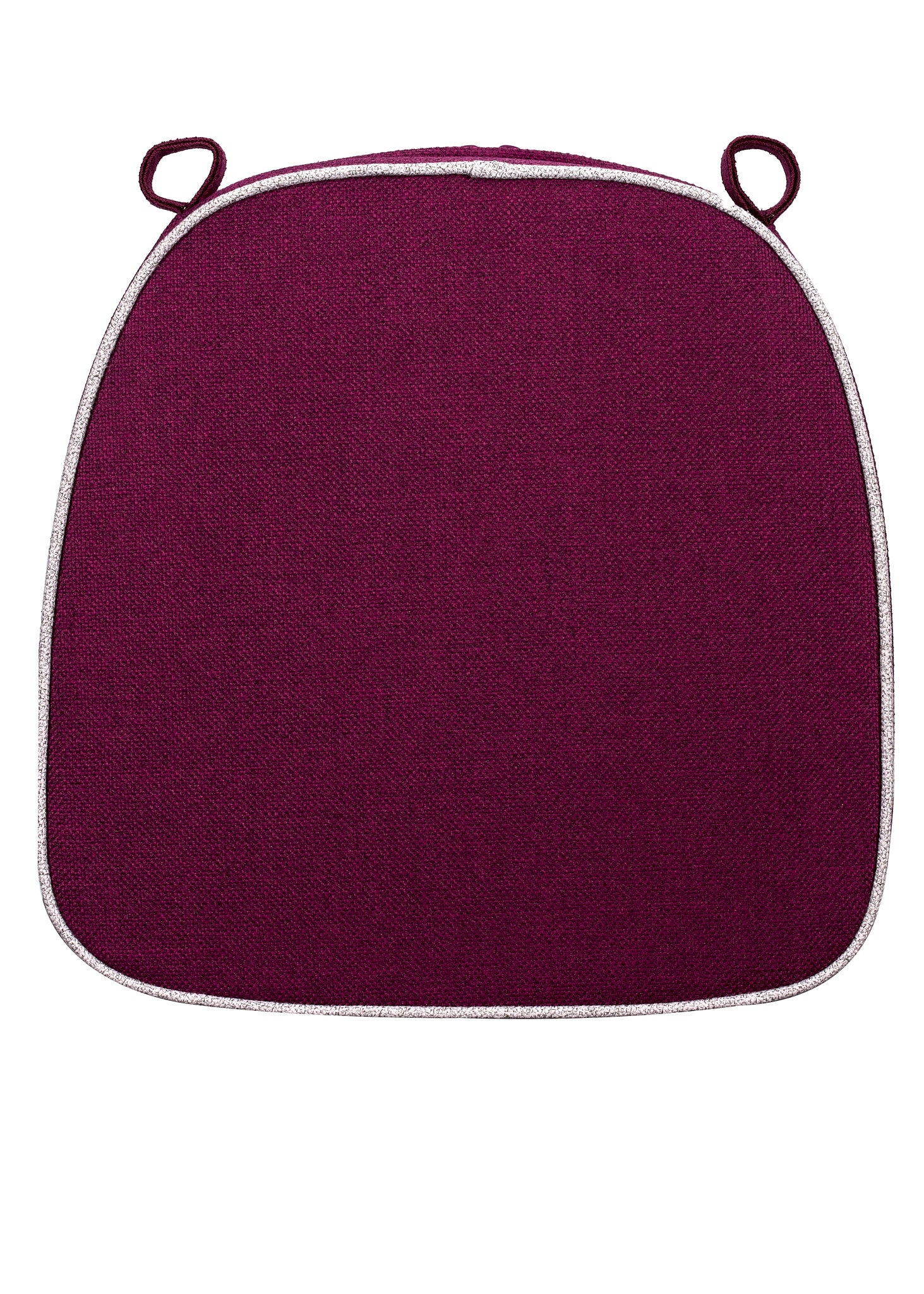 Burgundy with Gray Piping 2.5