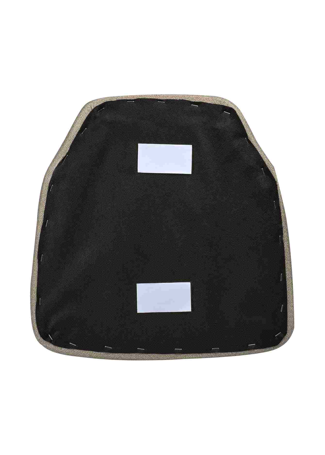 Beige Tweed 1.75" Thick Fabric Panel Chiavari Chair Cushion