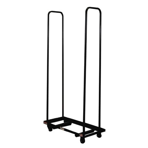 American Cart Chair Pallet Dolly – Holds 30 Resin/Wood Chairs, Tall Slides, 4 Casters