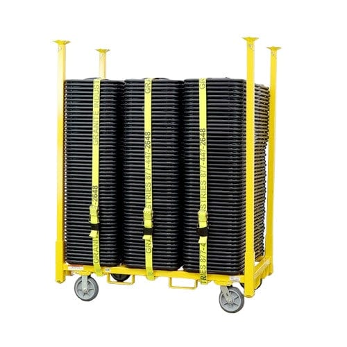 American Cart Warehouse Rack Dolly – Holds 150 Chairs & 30 Tables, 72
