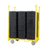 American Cart Warehouse Rack Dolly – Holds 150 Chairs & 30 Tables, 72" Legs, 8" Casters