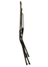 Chivari Vintage Copper/Gold Brushed Barcelona Bistro Folding Chair CBBMC-AX-T