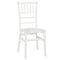 White BasicResin™ Chiavari Chair