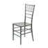 Clear Smoke Resin ThinVisible™ Seat Chiavari Chair