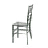 Clear Smoke Resin ThinVisible™ Seat Chiavari Chair