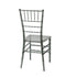 Clear Smoke Resin ThinVisible™ Seat Chiavari Chair