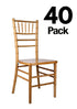 40 Chair Pack Dark Natural ToughWood™ Chiavari Chair
