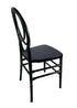 Black ToughResin™ Infinity Chair (Single Unit Boxed in 2 Pack) Some Assembly Required