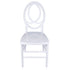 White ToughResin Infinity Chair (Single Unit Boxed in 2 Pack)