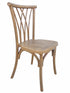 Chestnut Resin Steel Skeleton™ Willow Chair