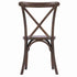 Fruitwood Steel Skeleton™ Cross Back Chair