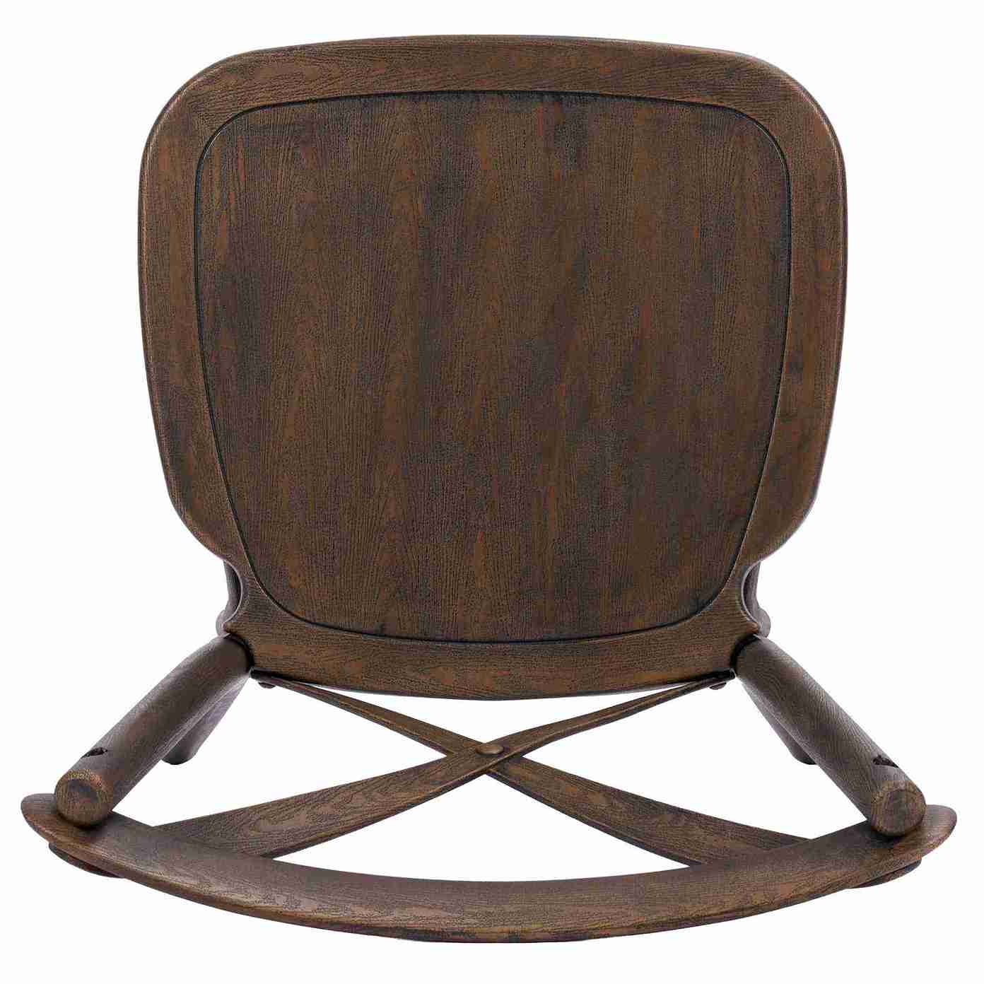 Fruitwood Steel Skeleton™ Cross Back Chair