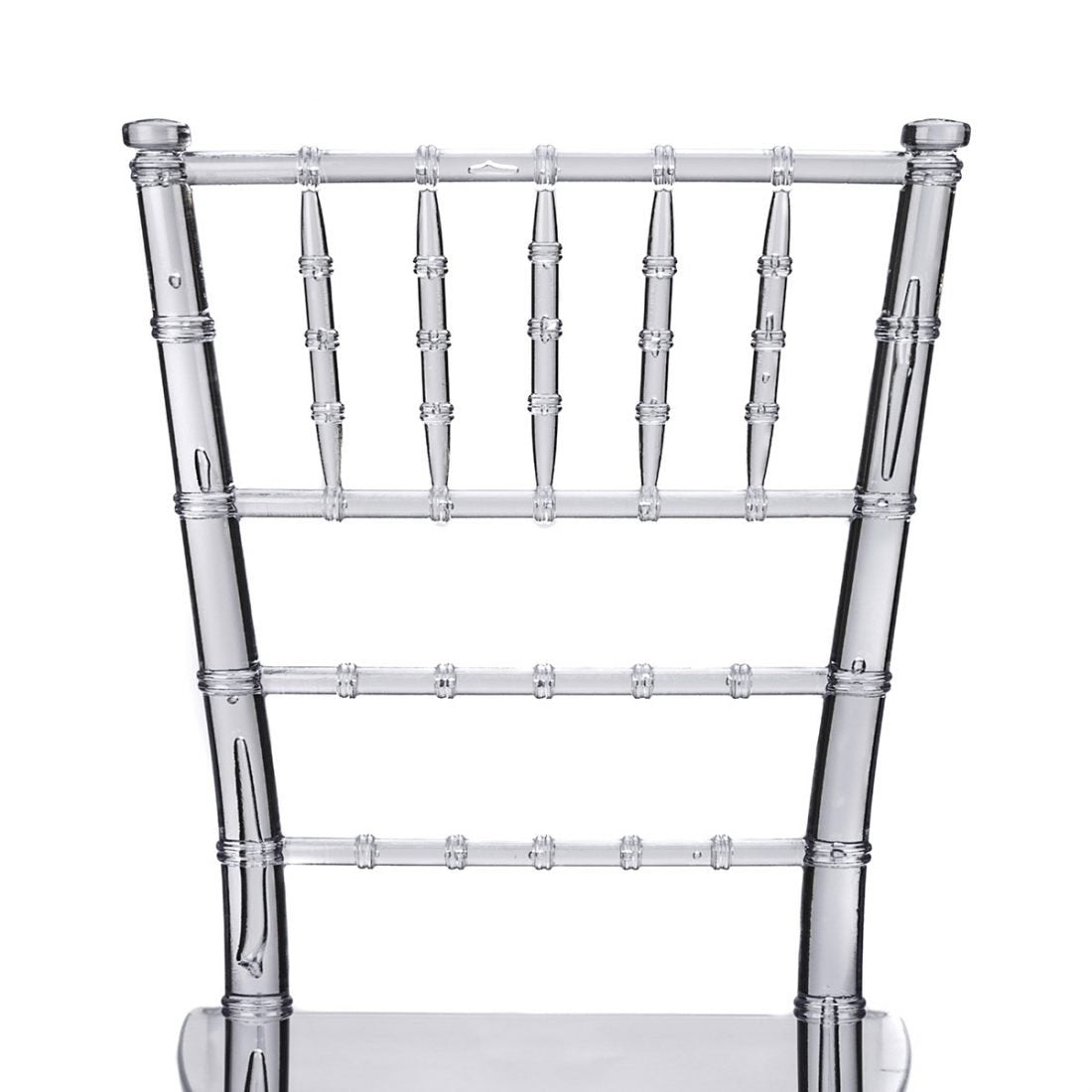 Clear Resin "Mono-Frame" Chiavari Chair