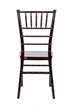 Mahogany Resin Mono Bloc Chiavari Chair Back