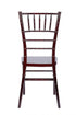 48 Chair Pack Mahogany Steel Skeleton™ Resin Chiavari Chair