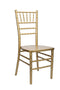 Gold Wood Stacking “ANSI BIFMA Certified” Chiavari Chair