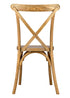 Chestnut ToughWood Cross Back Chair CXWC-AX-T