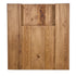 96" x 30" Chestnut Farm Table Conversion Kit for Banquet Tables