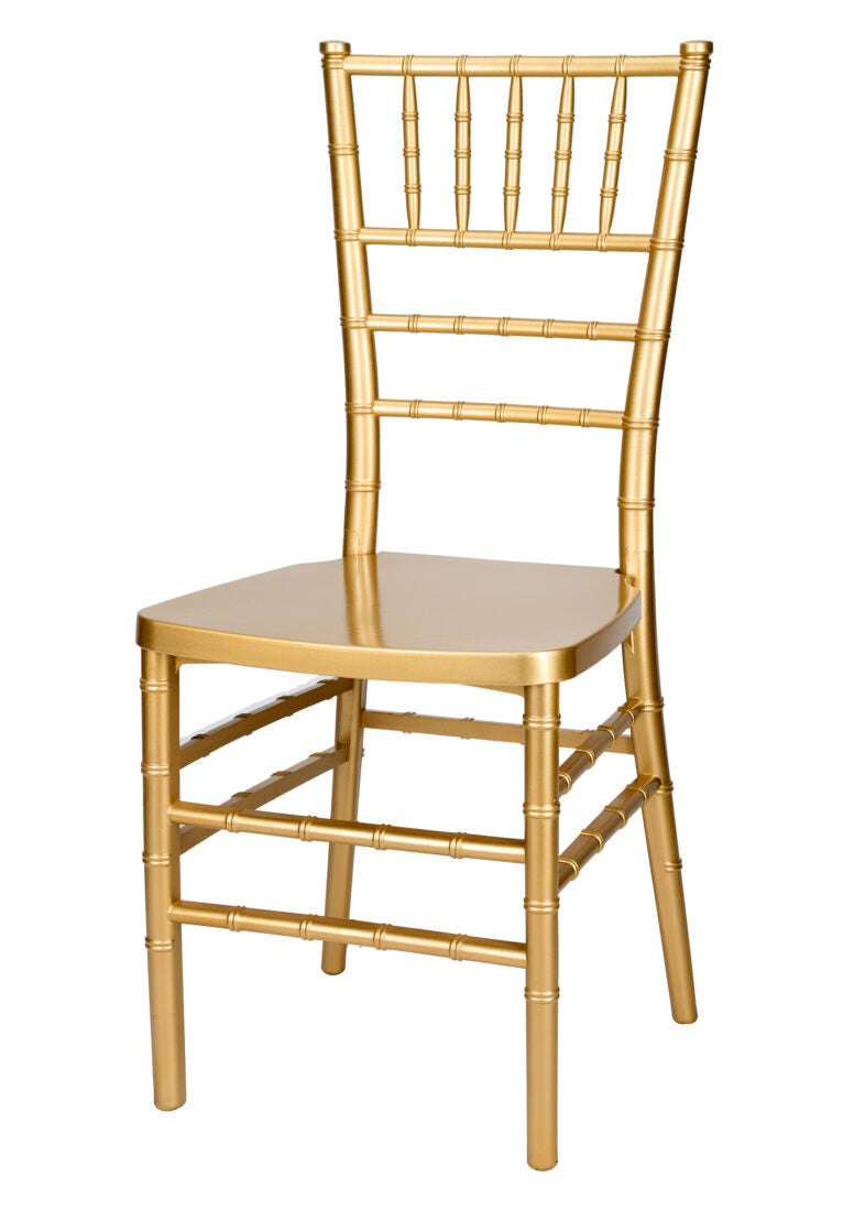 Bullion Gold ColorCore™ BasicResin™ Chiavari Chair