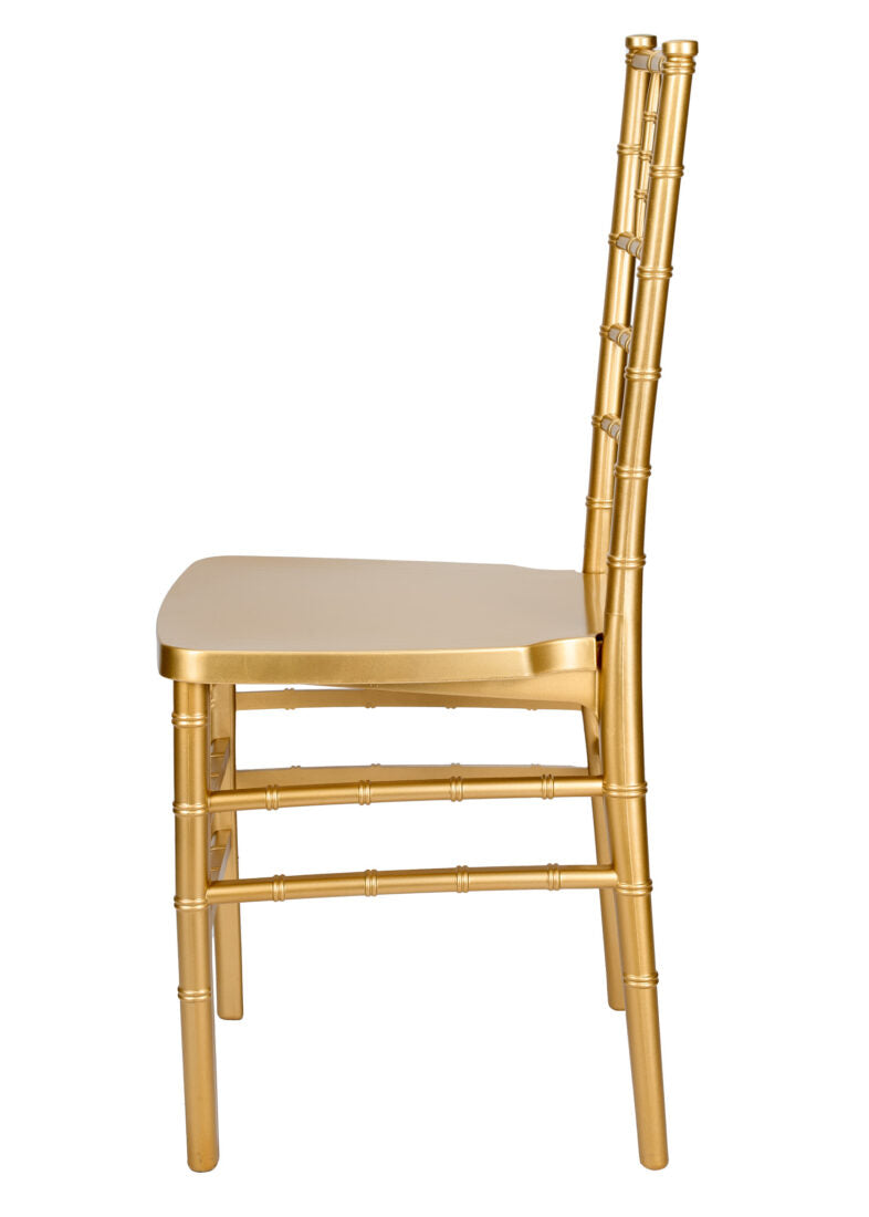 Bullion Gold ColorCore™ BasicResin™ Chiavari Chair