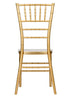 Gold Bullion Resin Steel Skeleton™ Chiavari Chair