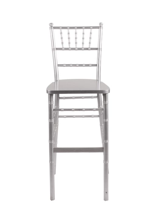 Silver Wood Chiavari Barstool