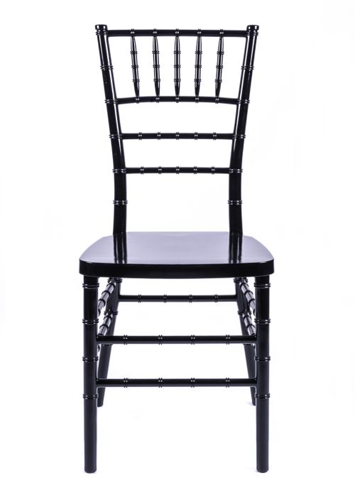 Country Club Series Black Resin "Steel-Core" Chiavari Chair