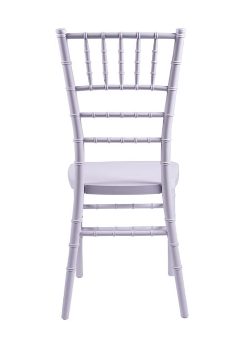 Country Club Series White Resin "Steel-Core" Chiavari Chair