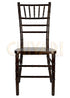 Espresso (Coffee) ToughWood Chiavari Chair Front CCWFE-ZG-T