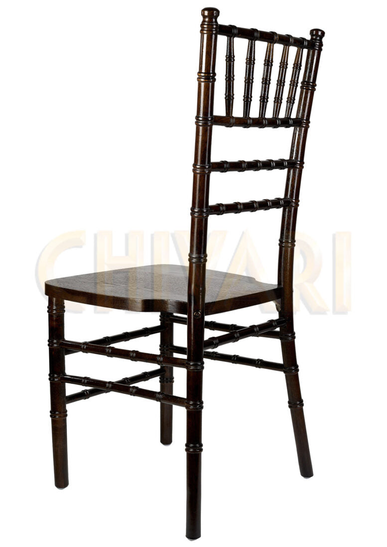 Espresso (Coffee) ToughWood Chiavari Chair Left3 CCWFE-ZG-T