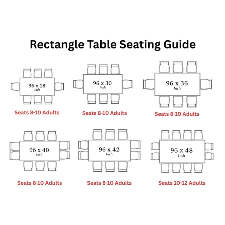 Pro Table Seating Guide