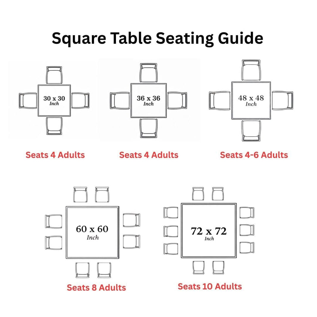 Pro Table Seating Guide
