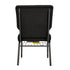 Church Chair Book Rack Black for 18.5" and 20.5" Chairs