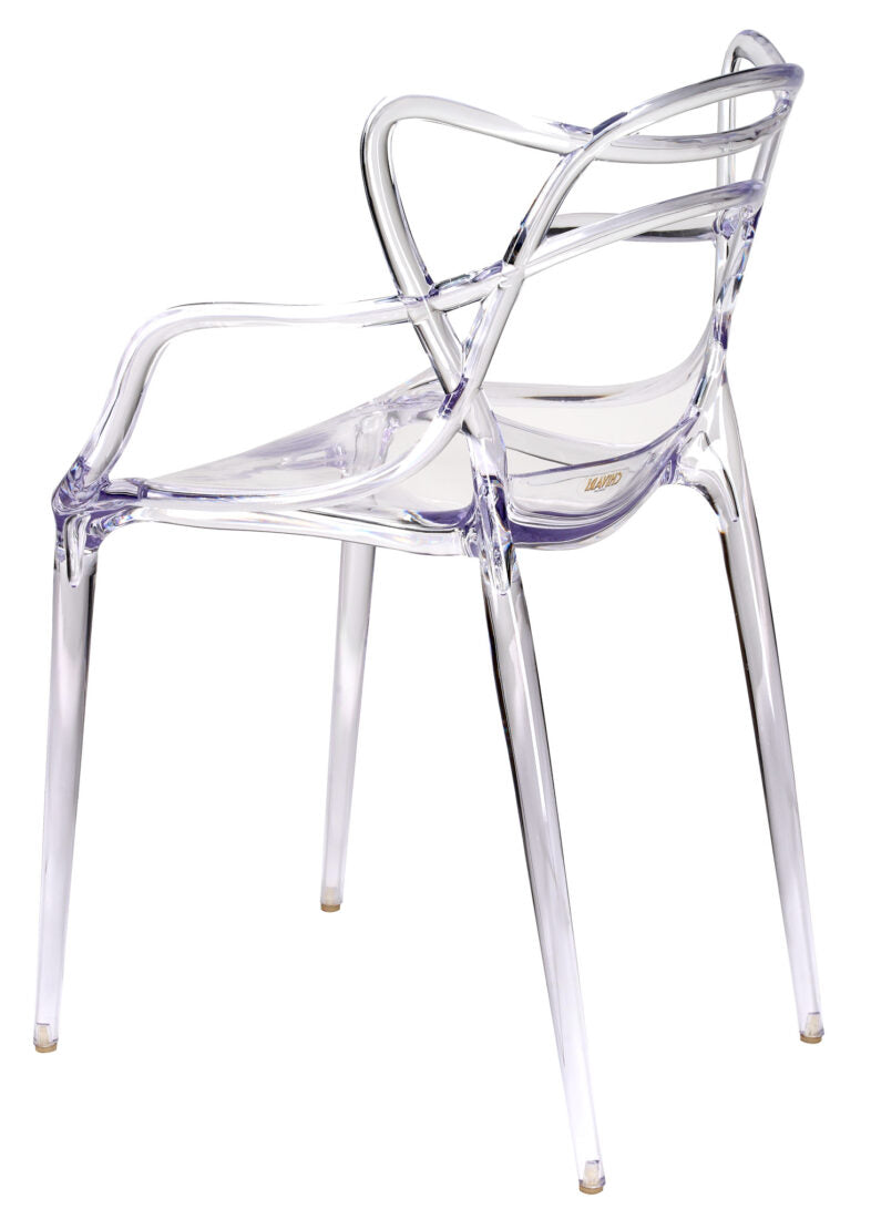 Clear Resin Orbit Chair