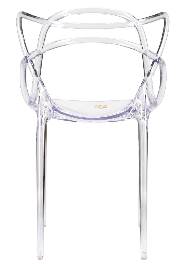 Clear Resin Orbit Chair