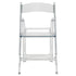 Clear Resin Folding Chair (Per Chair Price Shown) – Sold only in Quantities of 4