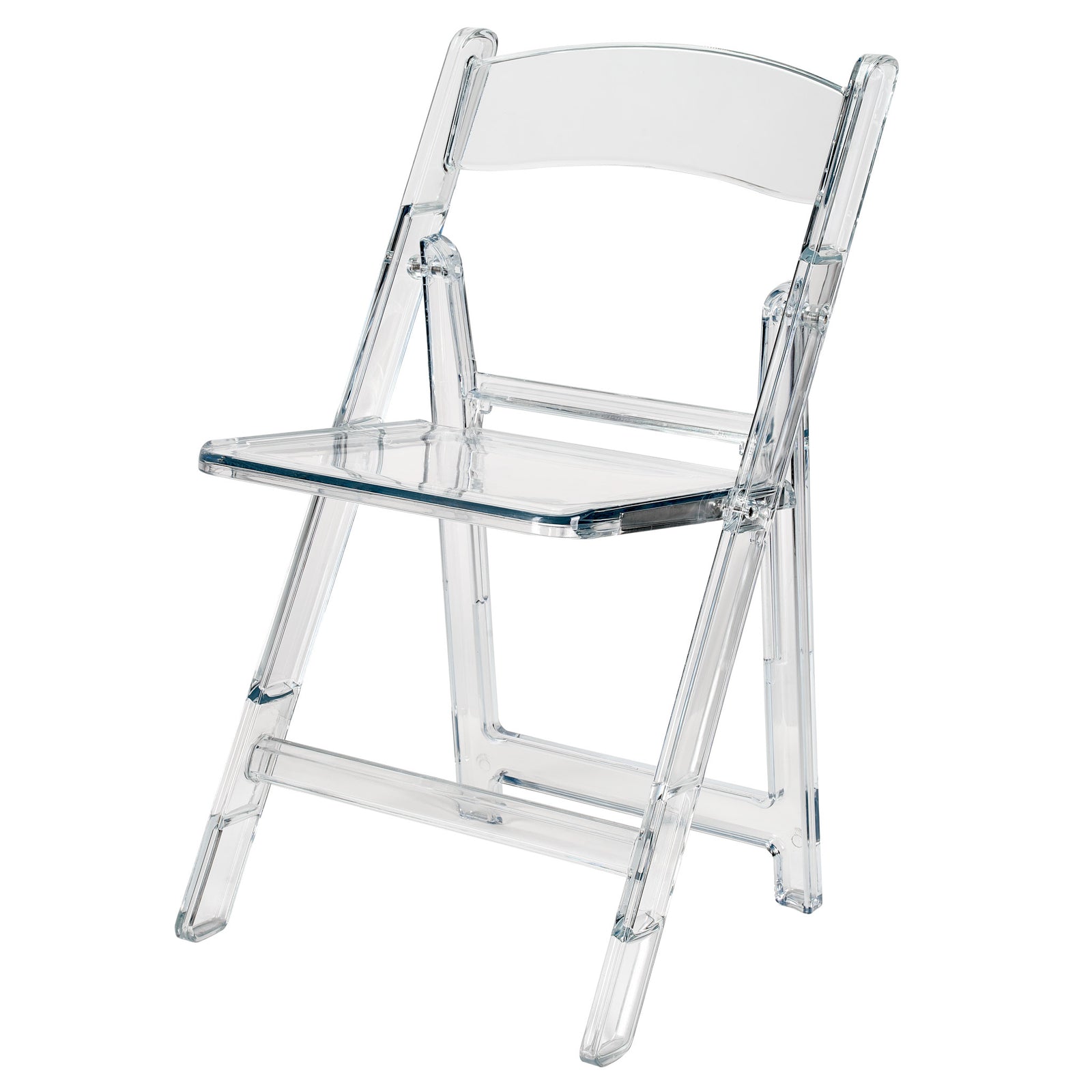 Clear Resin Folding Chair (Per Chair Price Shown) – Sold only in Quantities of 4