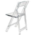 Clear Resin Folding Chair (Per Chair Price Shown) – Sold only in Quantities of 4