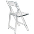 Clear Resin Folding Chair (Per Chair Price Shown) – Sold only in Quantities of 4