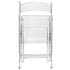 Clear Resin Folding Chair (Per Chair Price Shown) – Sold only in Quantities of 4