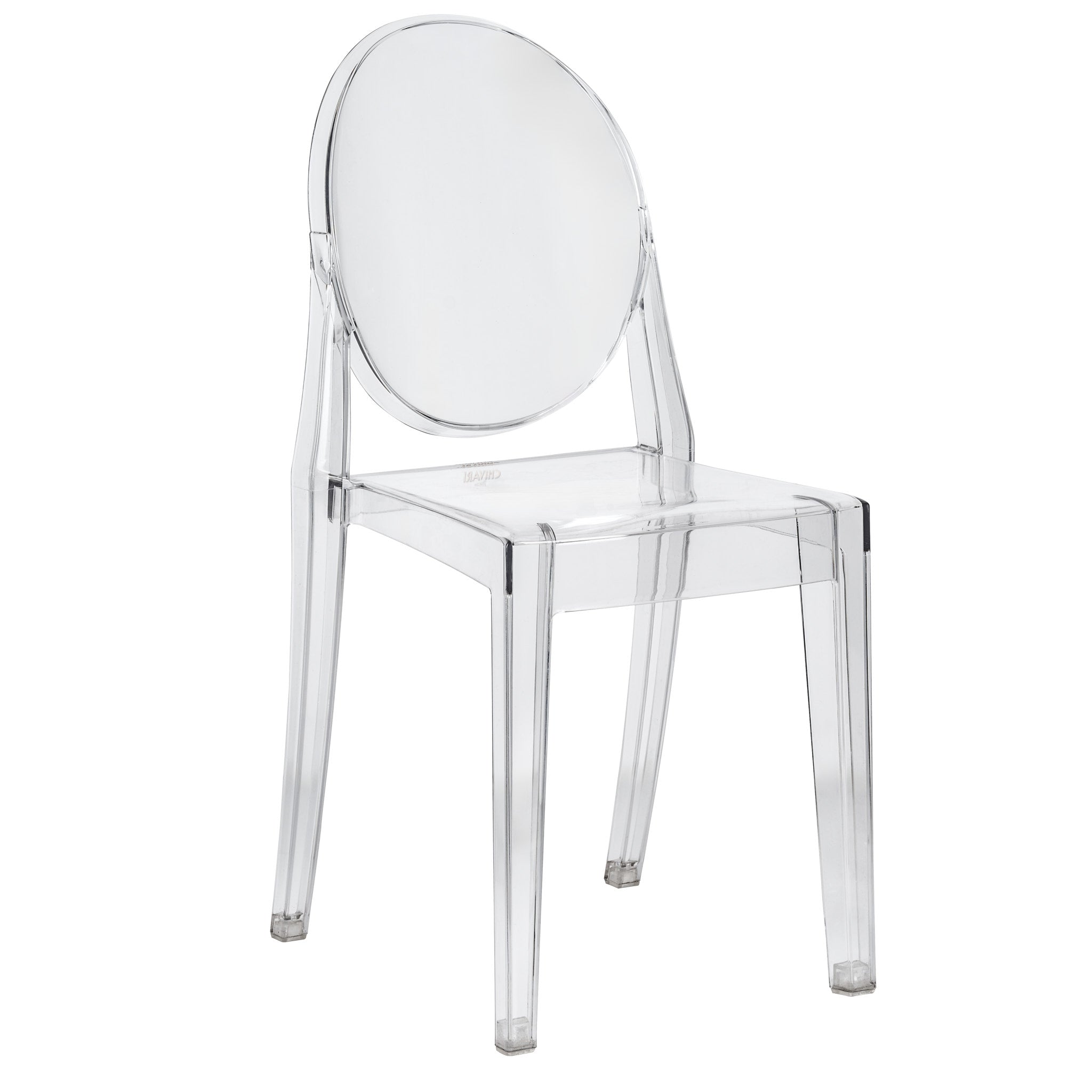 Clear Resin Kids Victoria Ghost Chair (Per Chair Price Shown - Sold only in Quantities of 4)