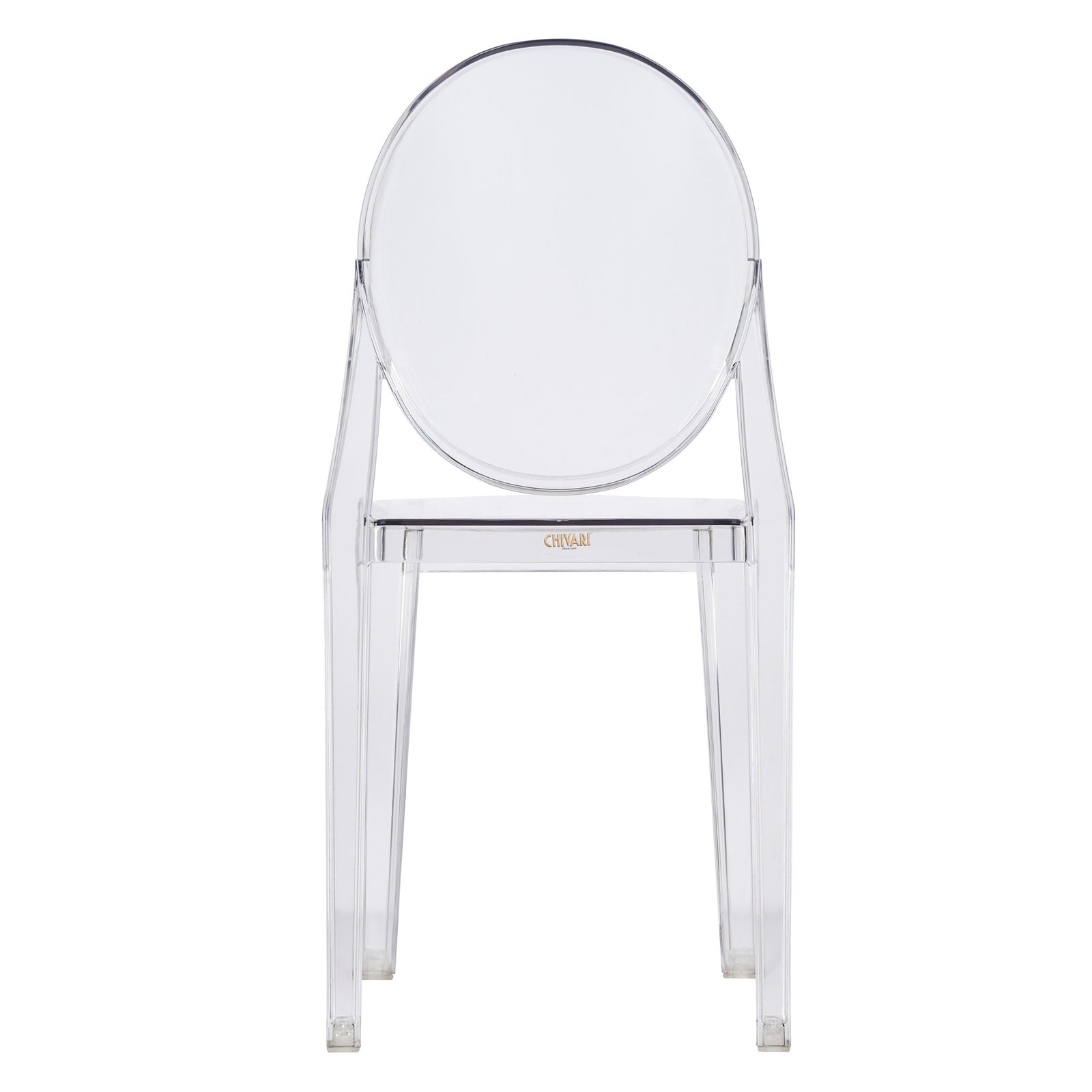 Clear Resin Kids Victoria Ghost Chair (Per Chair Price Shown - Sold only in Quantities of 4)