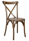 Fruitwood ToughWood Cross Back Chair by Chivari CXWF-AX-T