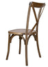 Fruitwood ToughWood Cross Back Chair by Chivari CXWF-AX-T