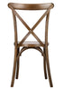 Fruitwood ToughWood Cross Back Chair by Chivari CXWF-AX-T