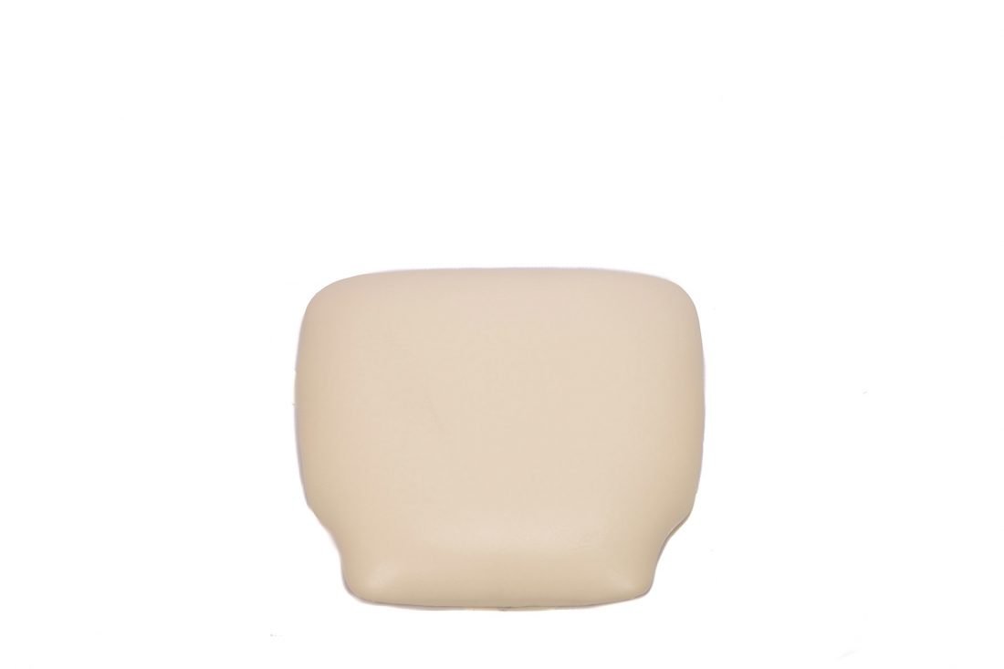 Ivory Vinyl Cushion Top