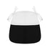 Cushion Cover Sham with Tie Straps Front View Partial Cover L SHAM MATTE 1S WHI ZG T