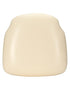 Standard Seat Cross Back Chair Pad | Seat Cushion, Vinyl Ivory by Chivari CUSHX-PANVINIVY-PVC-AX-T