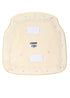 Standard Seat Cross Back Chair Pad | Seat Cushion, Vinyl Ivory by Chivari CUSHX-PANVINIVY-PVC-AX-T